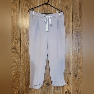wilfred, lilac dress pants